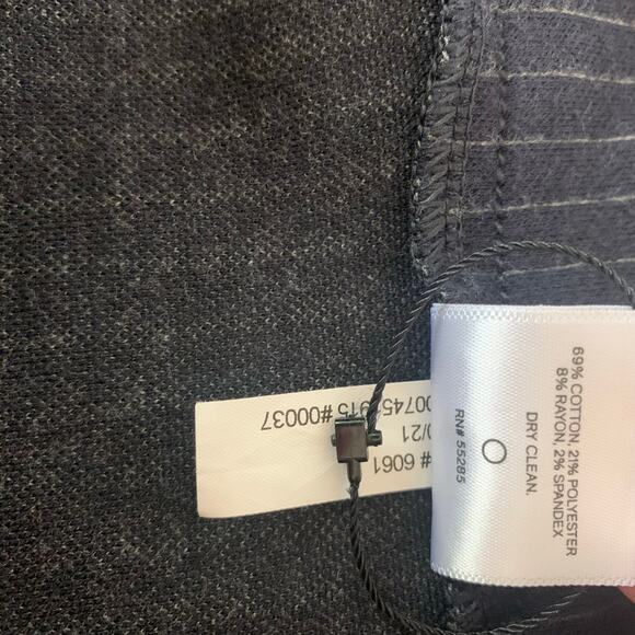 Express Columnist Ankle Gray Pinstripe Stretch Dress Pants Size Small - Picture 10 of 10